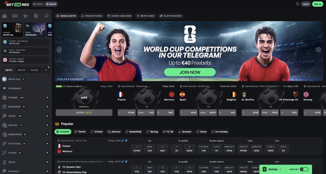 BetOnRed sportsbook & casino
